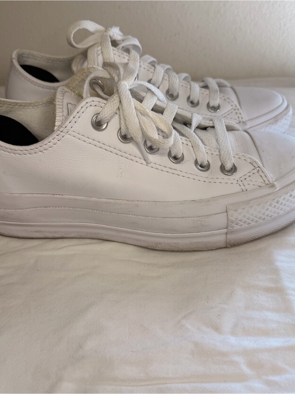 Converse White Low Top Sneakers